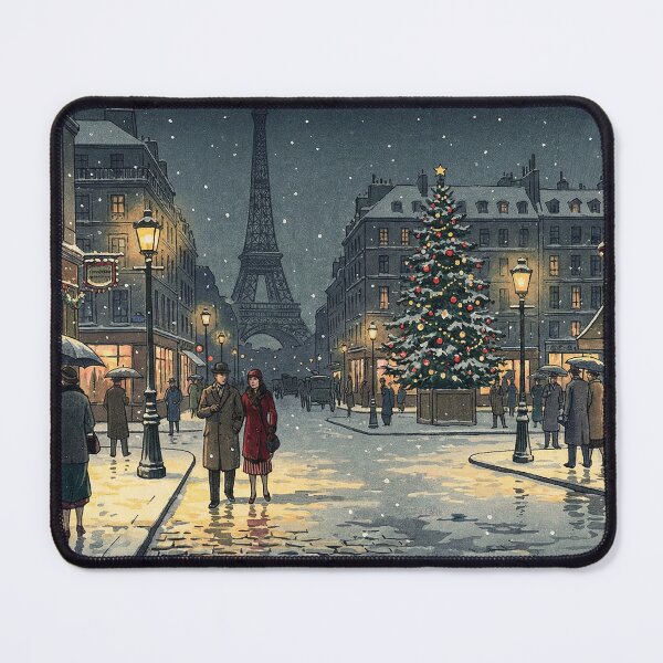 Item preview, Nostalgic Paris in Christmas Winter designed and sold by Takeda-art.
