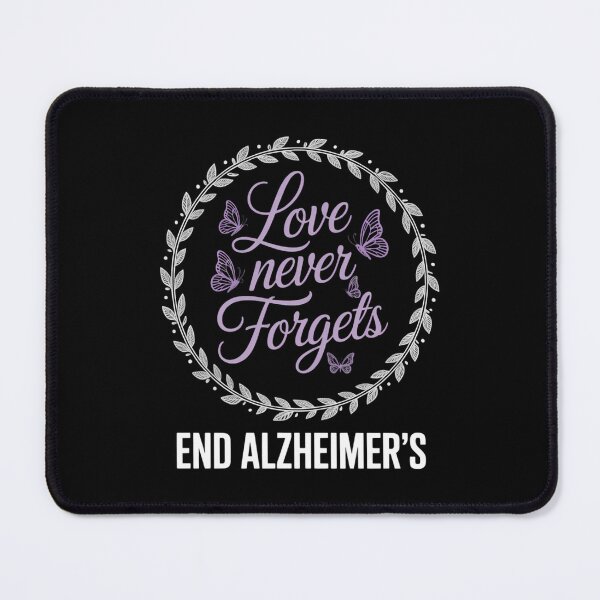 Item preview, Love Never Forgets End Alz Alzheimer's Awareness Butterfly designed and sold by VENOM0RIOT.