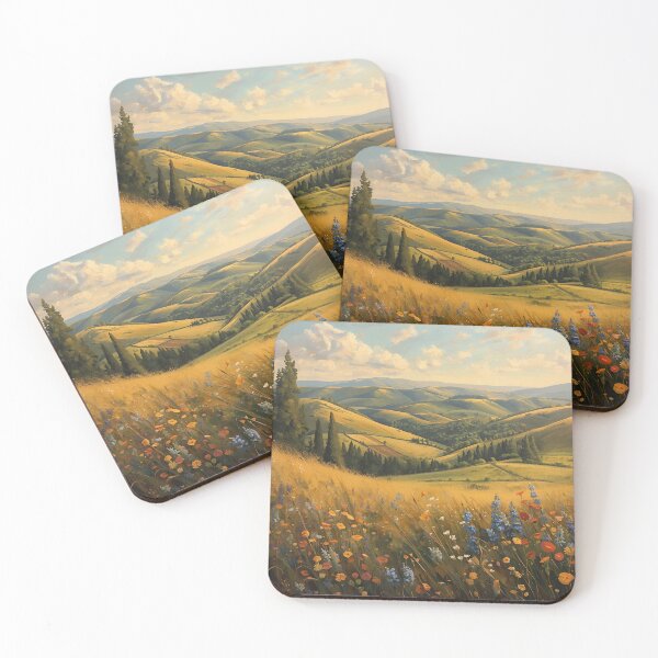 Item preview, Rolling Meadow designed and sold by SteelandFlowers.