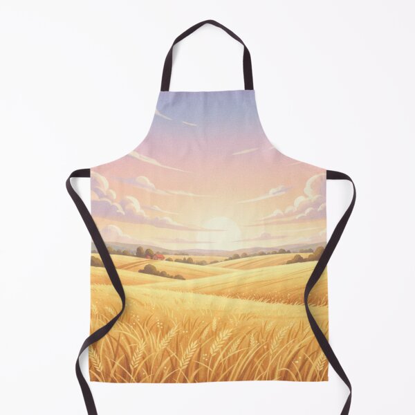 Item preview, Golden Hour Wheat Fields. Eternal Summer Meadow designed and sold by ZyVoAli.