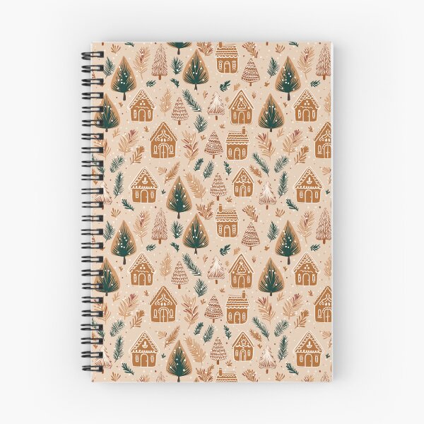 Item preview, Snowy Ginger Land Houses and Trees designed and sold by Doodloom.