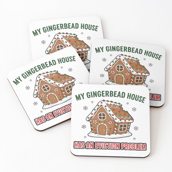 Item preview, Funny Gingerbread House Christmas Joke designed and sold by graphicnew.