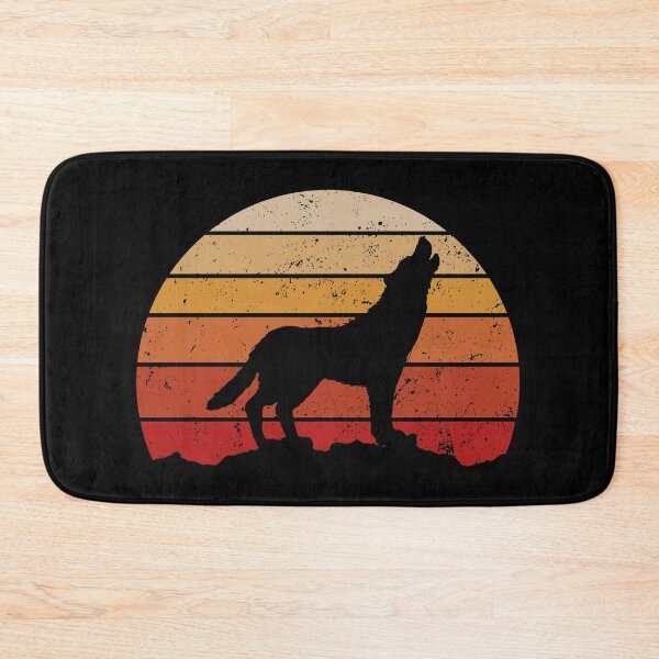 Item preview, Wolf Animal Lovers - Vintage Sunset Retro designed and sold by idalineverica.