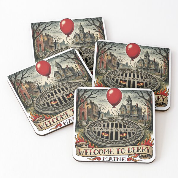 Item preview, Derry Sewer & Water Co. Vintage Horror: Traditional Tattoo Art designed and sold by SPKNarg.
