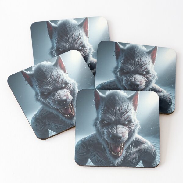 Item preview, White Werewolf designed and sold by GalleryBrisArt.