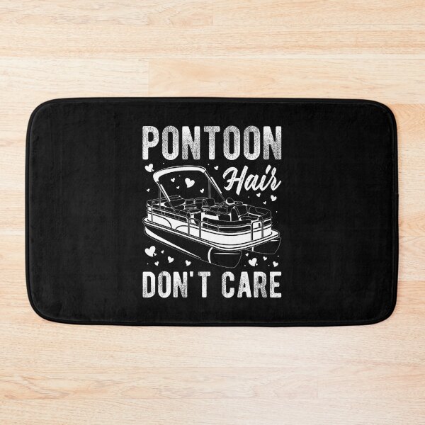Item preview, Pontoon Hair Don't Care Pontoon Boating Captain Boat designed and sold by mischwpwarso.
