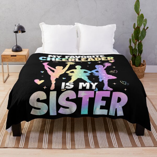 Item preview, My Favorite Cheerleader Is My Sister Cheer Cheerleading designed and sold by CeciliaMay1.