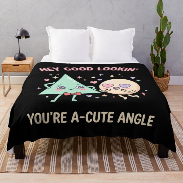 Item preview, Hey Good Lookin Acute Angle Funny Math Geometry Pun designed and sold by Mason-Pride.