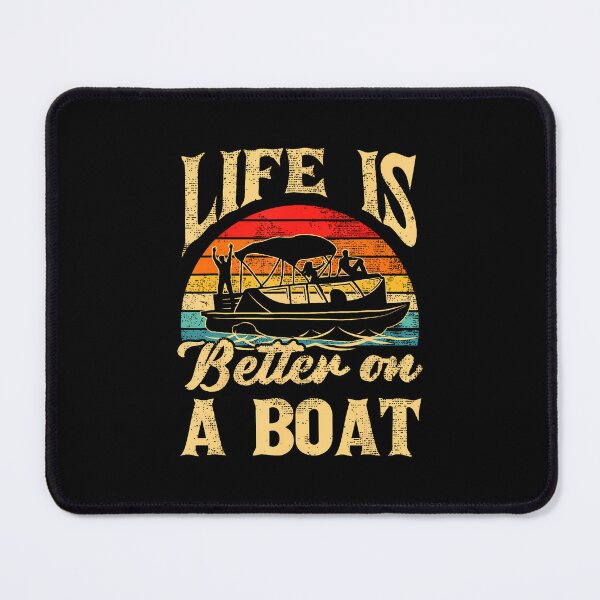 Item preview, Life Is Better On A Boat designed and sold by vasserideiri.