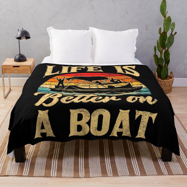 Item preview, Life Is Better On A Boat designed and sold by vasserideiri.
