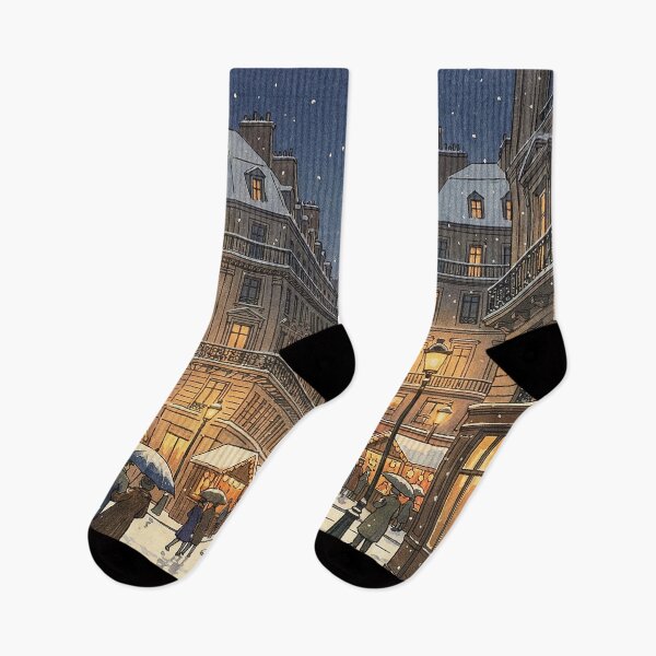 Item preview, Christmas Paris in Cozy Winter designed and sold by Takeda-art.