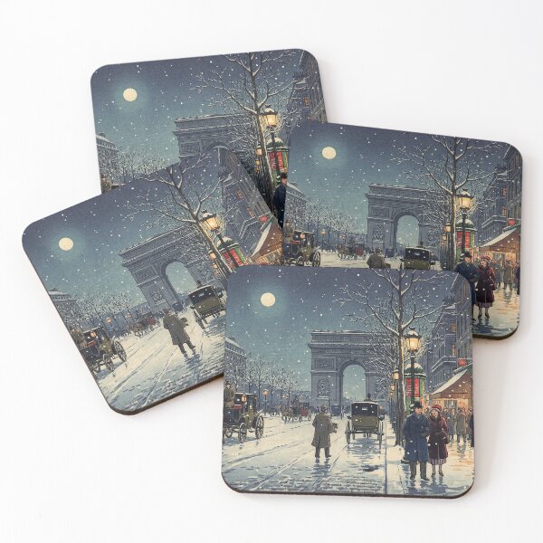 Item preview, Arc de Triomphe in Cozy Christmas designed and sold by Takeda-art.