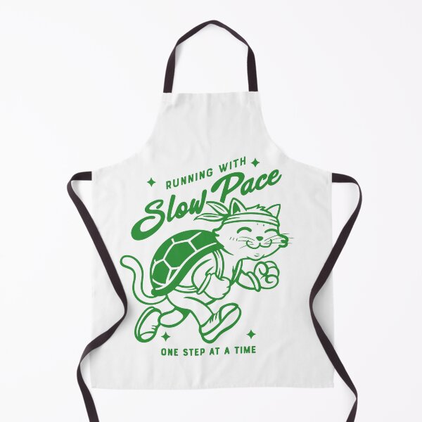 Item preview, Running With Slow Pace - Cute Turtle Shell Cat Jogging Art designed and sold by AdyKurniawan.
