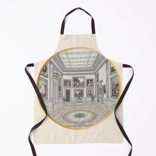 Item preview, Hall of Art – Classical Gallery Scene designed and sold by PriyaMagic.