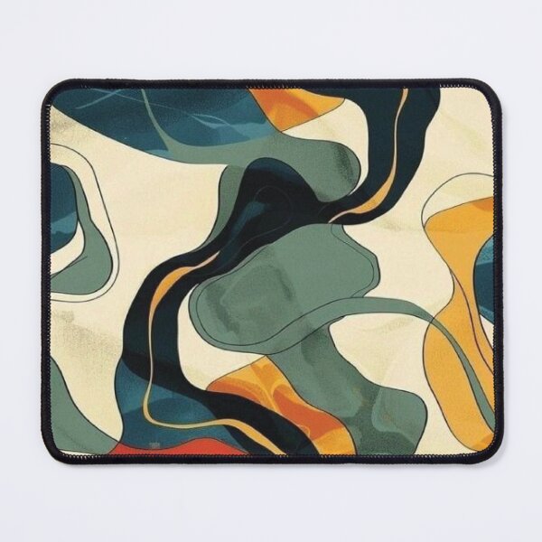 Item preview, Retro Groovy Liquid Marble Art Print designed and sold by weserscs.