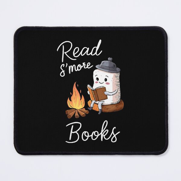 Item preview, Read S'More Books Cute Campfire Reading Book Lovers designed and sold by reeneregen.