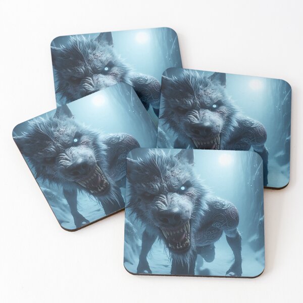 Item preview, White Werewolf designed and sold by GalleryBrisArt.