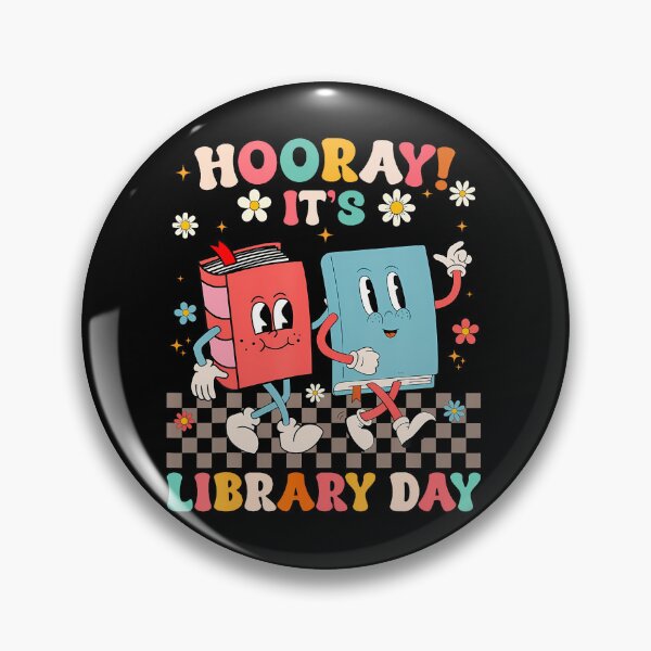 Item preview, Hooray It’s Library Day designed and sold by geavzflwmg35.