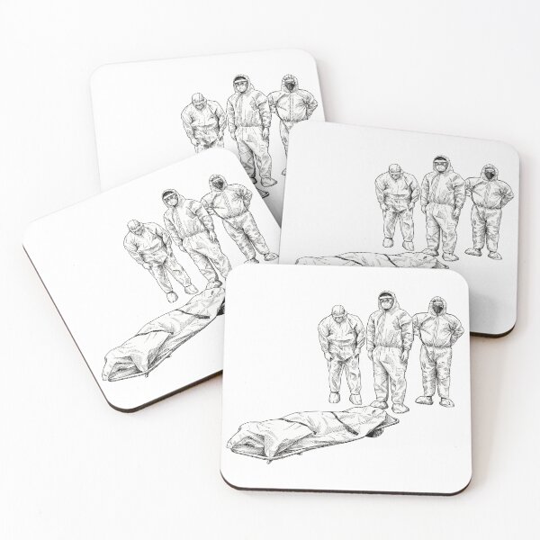 Item preview, Emergency Response Gathered Around a Corpse designed and sold by Naux | Design & Illustration.