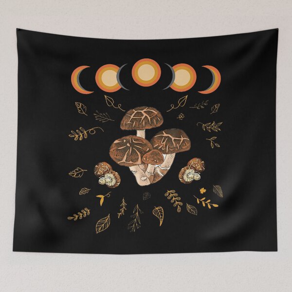 Item preview, Cottagecore Shiitake Mushrooms designed and sold by geavzflwmg35.