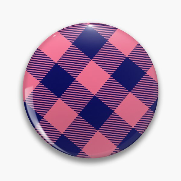 Item preview, Pink Plaid Gingham - Abstract Geometric Shape Pattern - Gifts For Men designed and sold by RoyalStarsPatts.