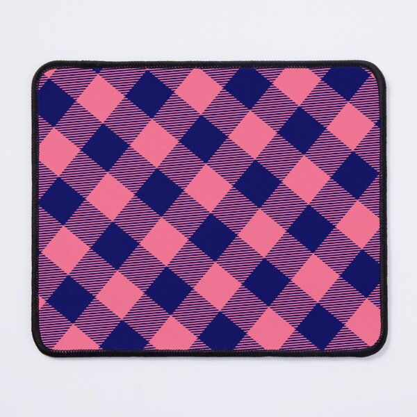 Item preview, Pink Plaid Gingham - Abstract Geometric Shape Pattern - Gifts For Men designed and sold by RoyalStarsPatts.