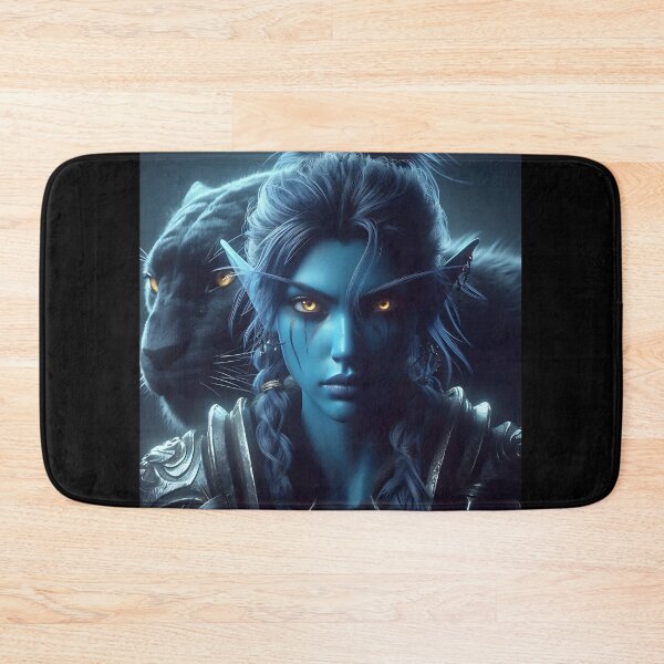 Item preview, Night Panther Elf designed and sold by GalleryBrisArt.