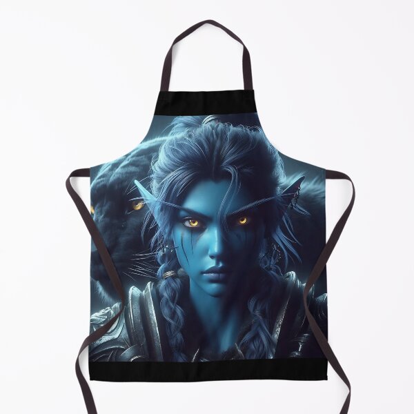 Item preview, Night Panther Elf designed and sold by GalleryBrisArt.
