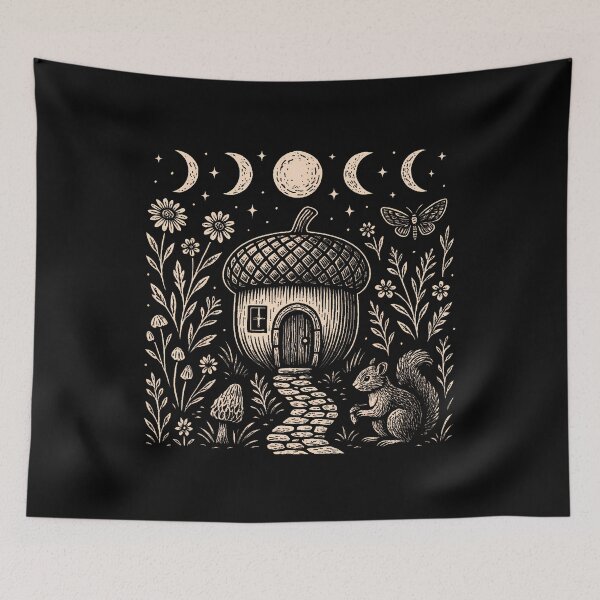 Item preview, Acorn House & Squirrel designed and sold by geavzflwmg35.