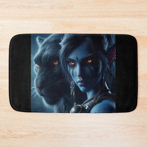 Item preview, Night Panther Elf designed and sold by GalleryBrisArt.