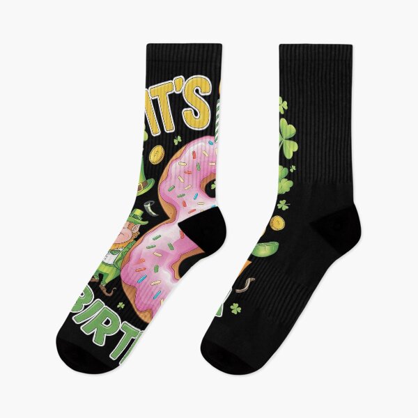 Item preview, Kids It's My 8 Birthday Holiday Donut St. Patrick's Day Kid designed and sold by Rrettgison.