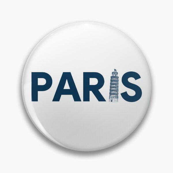 Item preview, Paris France Funny - Blue Eiffel Tower Leaning Tower of Pisa Landmark designed and sold by letitrip.