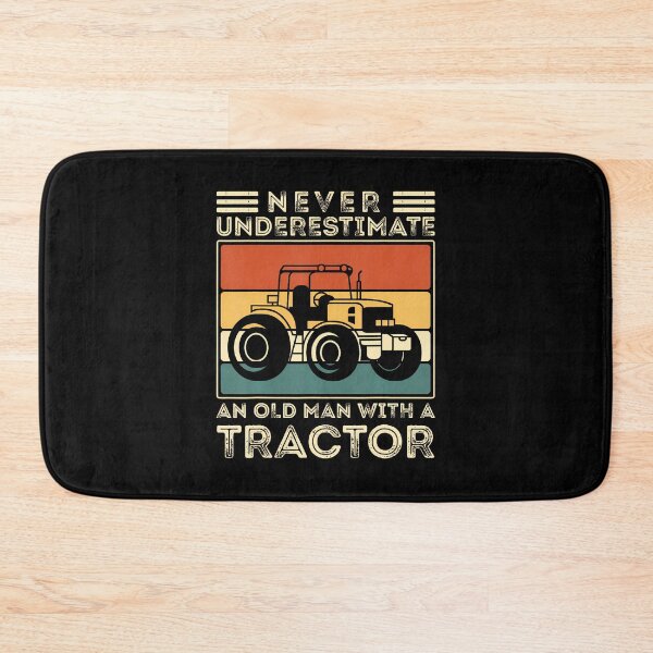 Item preview, Never Underestimate An Old Man With A Tractor Men Farmers designed and sold by reeneregen.