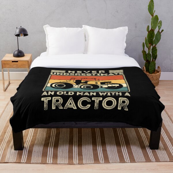 Item preview, Never Underestimate An Old Man With A Tractor Men Farmers designed and sold by reeneregen.