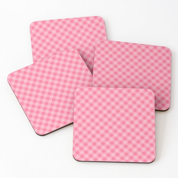 Item preview, Pink Scottish Gingham Plaid - Abstract Geometric Shape Pattern - Gifts For Wife designed and sold by RoyalStarsPatts.