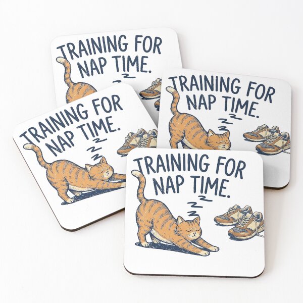 Item preview, training For Nap Time - Funny Anti-Cardio Workout Cat designed and sold by AdyKurniawan.