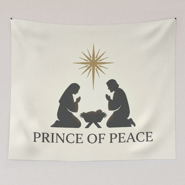 Item preview, Prince of Peace Nativity Minimalist Christmas designed and sold by GreenLobster33.