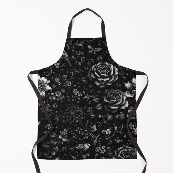 Item preview, Midnight Botanic Noir Pattern designed and sold by Equinox-Ds.