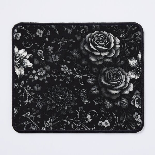 Item preview, Midnight Botanic Noir Pattern designed and sold by Equinox-Ds.