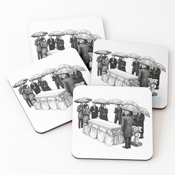 Item preview, Ground Burial Funeral designed and sold by Naux | Design & Illustration.