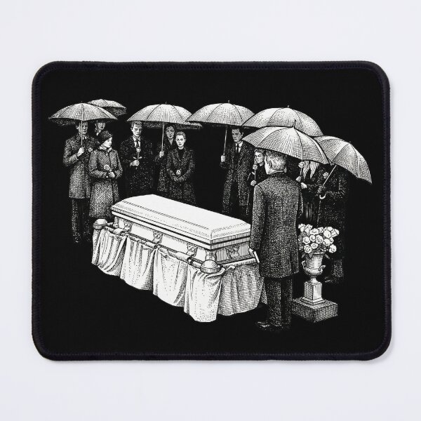 Item preview, Ground Burial Funeral designed and sold by Naux | Design & Illustration.