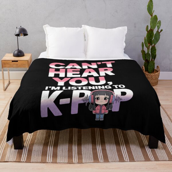 Item preview, Can't Hear You I'M Listening To K-Pop Vibes designed and sold by EarlineImogene.