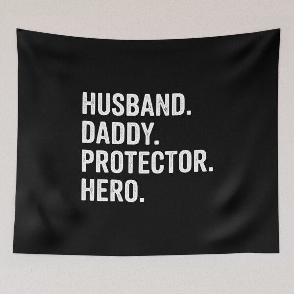Item preview, Husband Daddy Protector Hero Fathers Day For Dad Wife designed and sold by VENOM0RIOT.