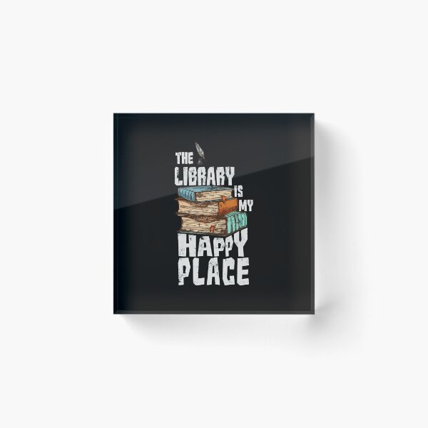 Item preview, The Library Is My Happy Place designed and sold by geavzflwmg35.