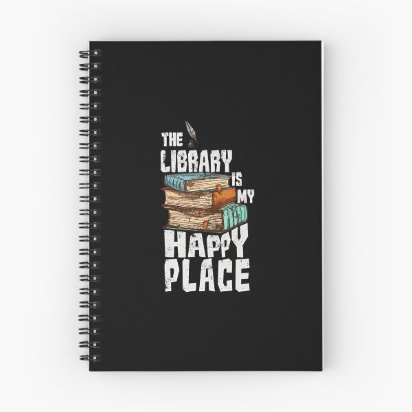 Item preview, The Library Is My Happy Place designed and sold by geavzflwmg35.