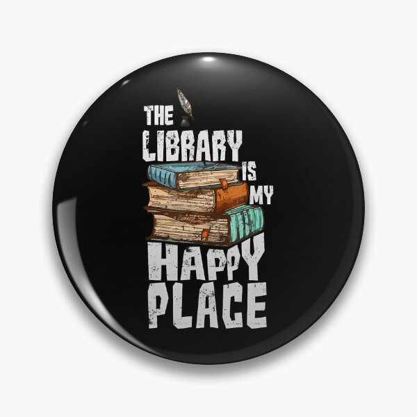 Item preview, The Library Is My Happy Place designed and sold by geavzflwmg35.