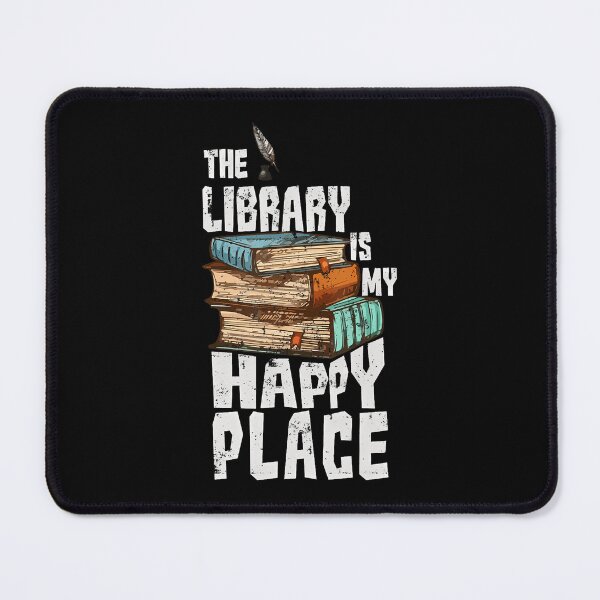 Item preview, The Library Is My Happy Place designed and sold by geavzflwmg35.