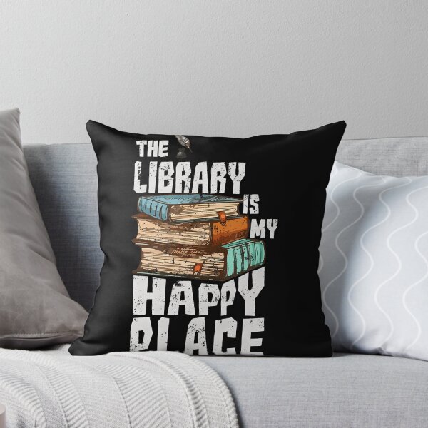 Item preview, The Library Is My Happy Place designed and sold by geavzflwmg35.