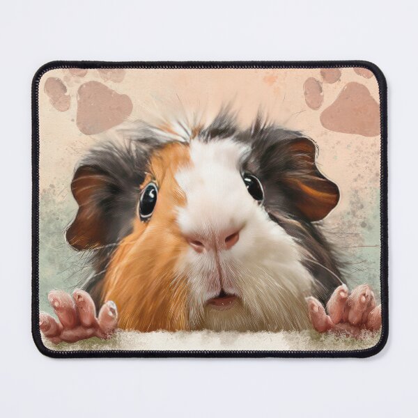 Item preview, Guinea Pig Peeking over Wall 01 designed and sold by Elisabeth Lucas.