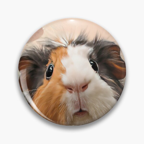 Item preview, Guinea Pig Peeking over Wall 01 designed and sold by Elisabeth Lucas.
